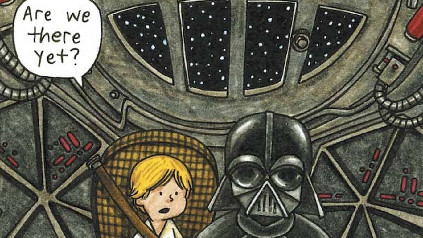 Darth Vader and Son by Jeffrey Brown