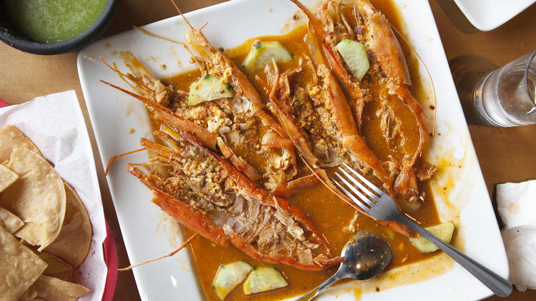 Langostinos at Coni’Seafood