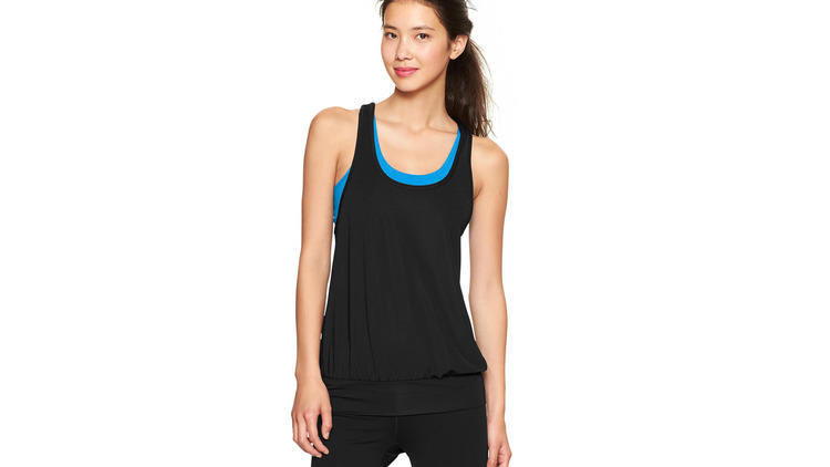 Trend watch: Fitness tank tops with built-in bras