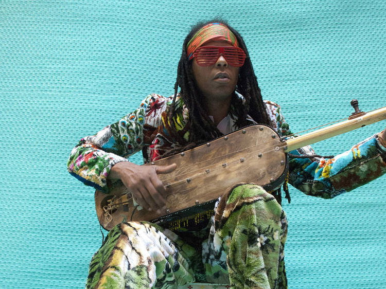 Hassan Hakmoun (Photograph: Hassan Hajjaj)
