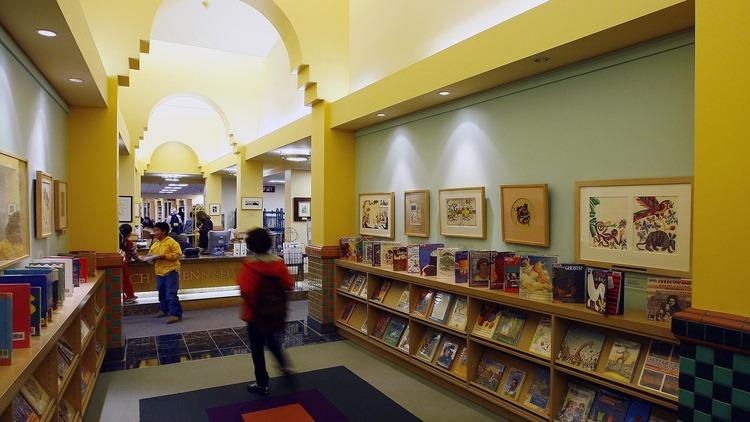 Children's Library at the Beverly Hills Public Library