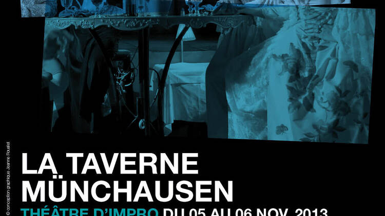 Taverne Münchausen, mise en scène Gwen Aduh