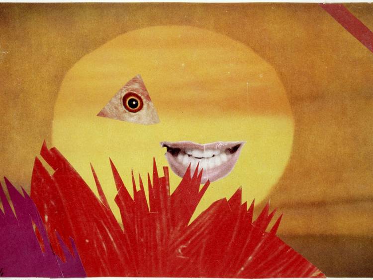 'Kleine Sonne (Little Sun)' 1969, by Hannah Höch