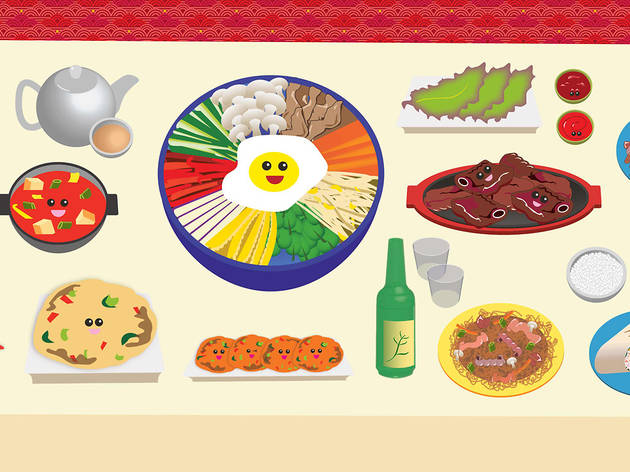 Korean food Korean food