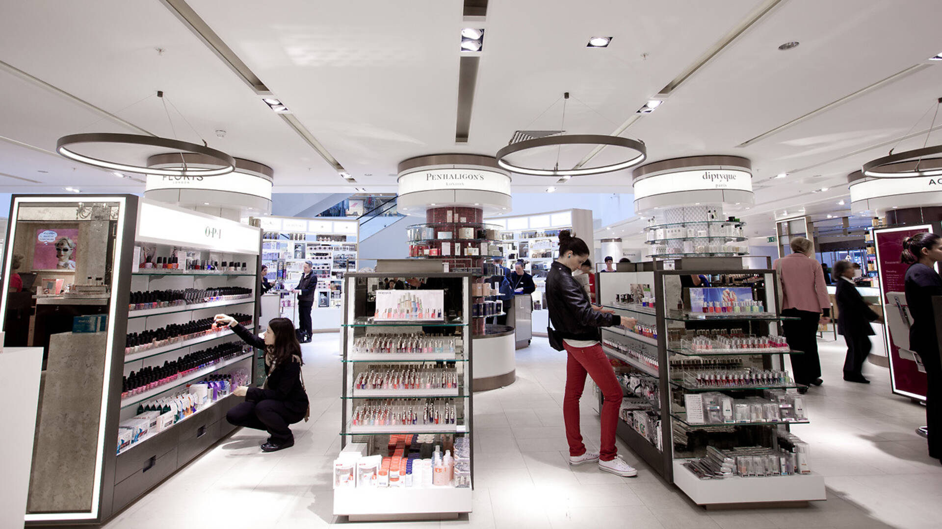 John Lewis Shopping in Oxford Street, London