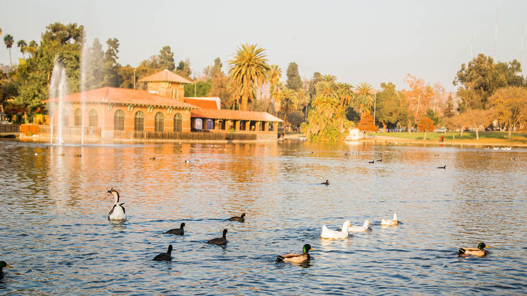 LINCOLN PARK LAKE  City of Los Angeles Department of Recreation