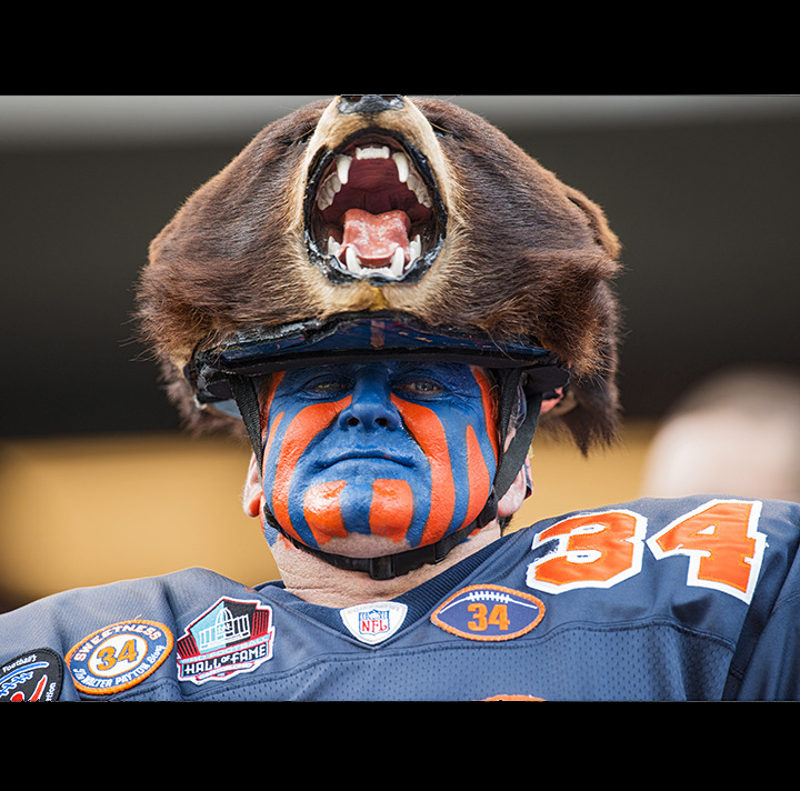 Fan Favorite - NFL Mossy Oak Frost Hat, Chicago Bears