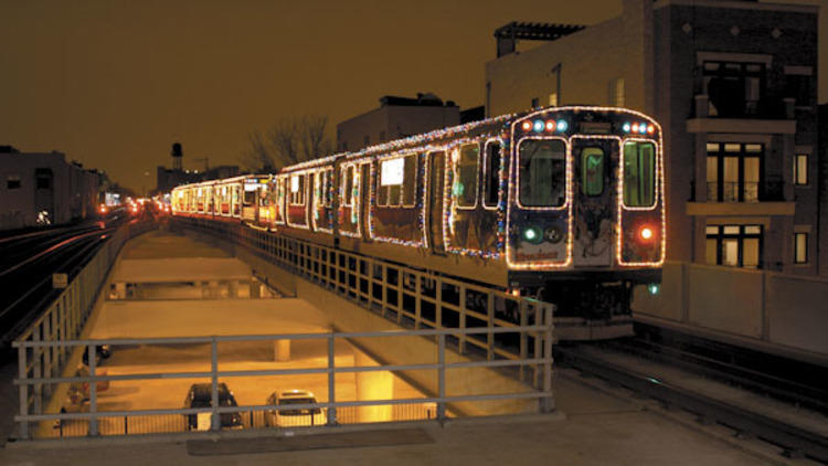 The CTA’s Holiday Train