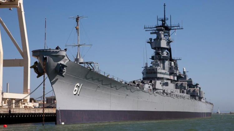 USS Iowa.