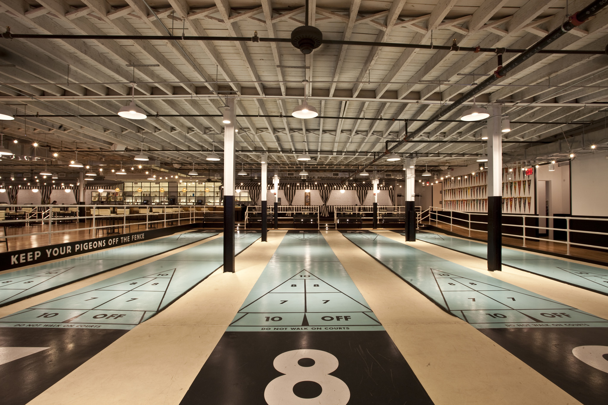 The Royal Palms Shuffleboard Club debuts in Gowanus