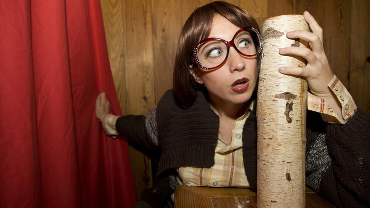 Amelia Bareparts as The Log Lady at Twin Peaks Tuesdays