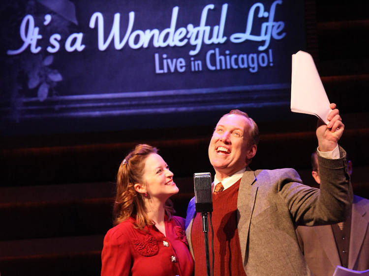 A pair of tickets to It's a Wonderful Life at American Blues Theater