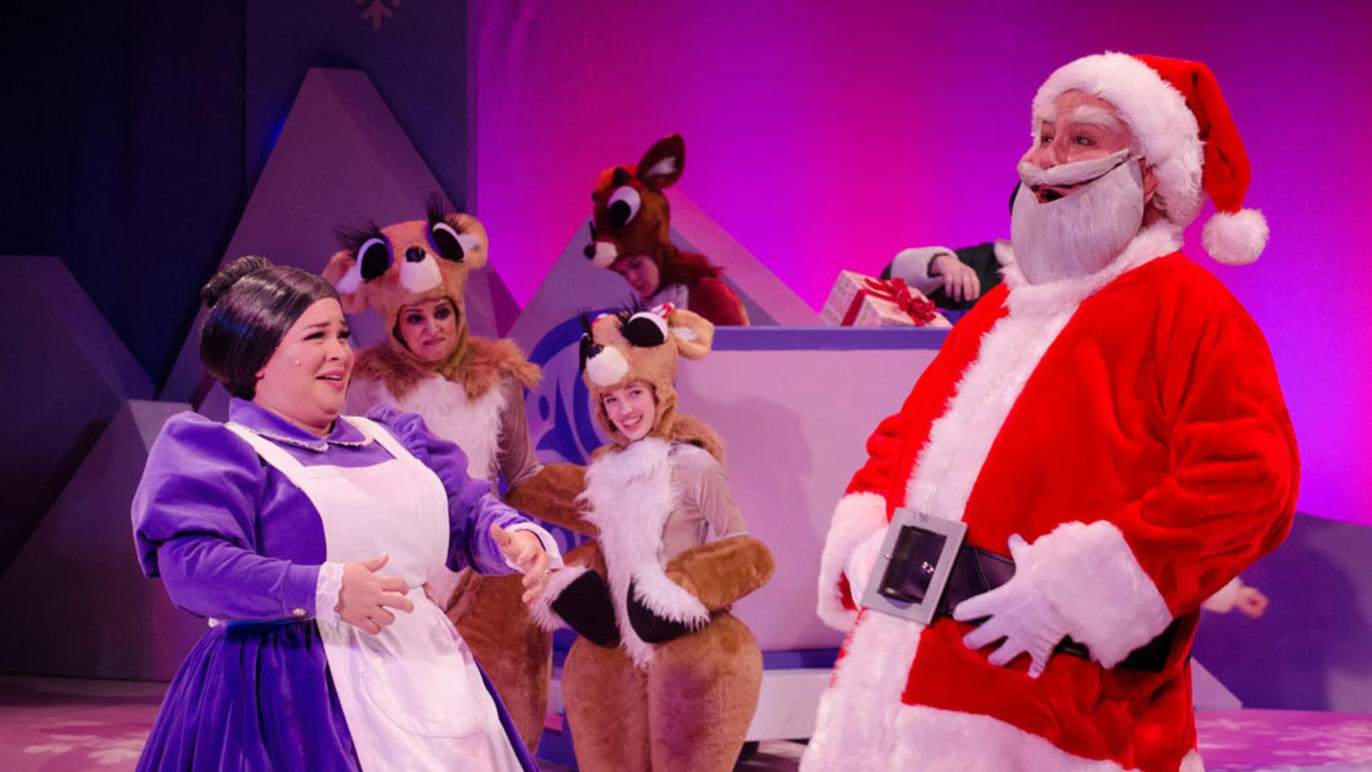 Rudolph the RedNosed Reindeer The Musical at Broadway Playhouse Theater review