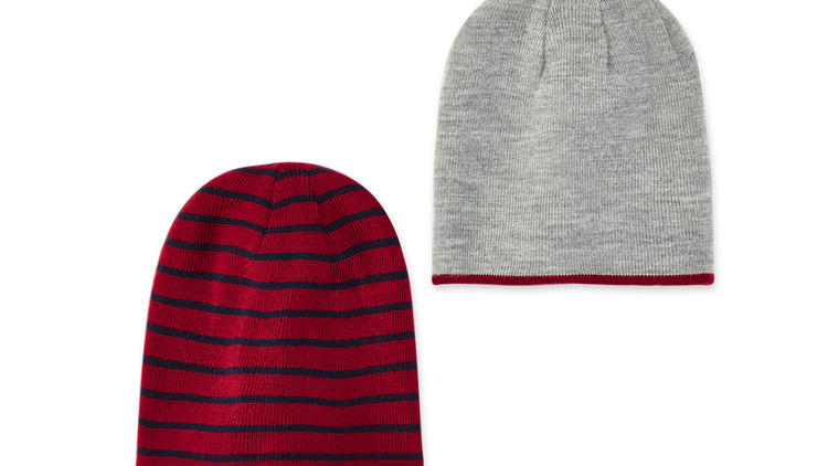 Kids Bonton Checkerboard Beanie