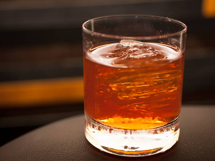 Continuous Negroni at Berkshire Room