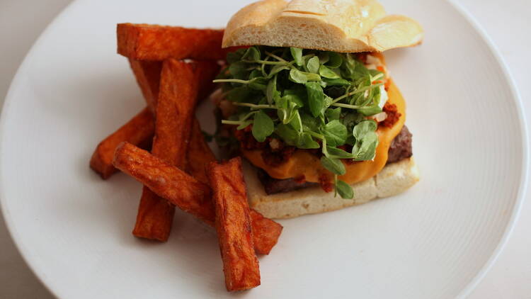 Torta de Hamburguesa at Topolobampo