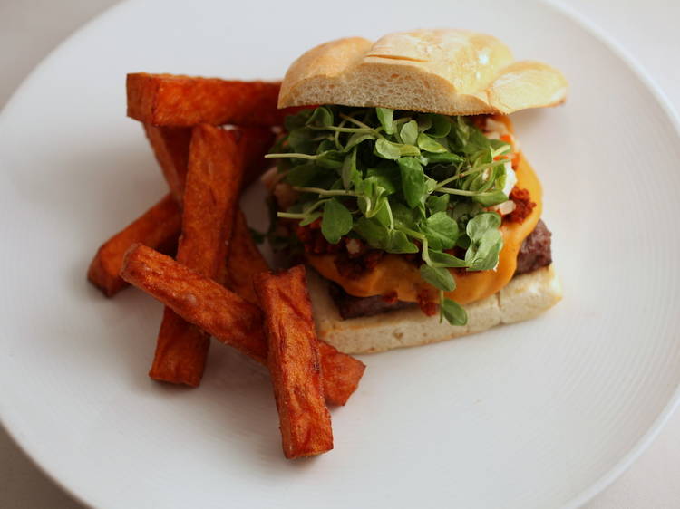 Torta de Hamburguesa at Topolobampo