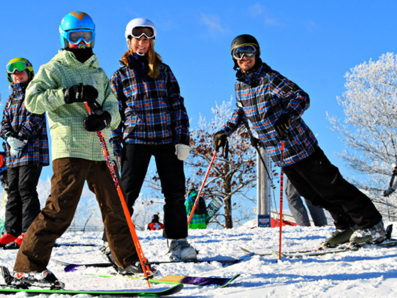 Skiing and snowboarding in New York