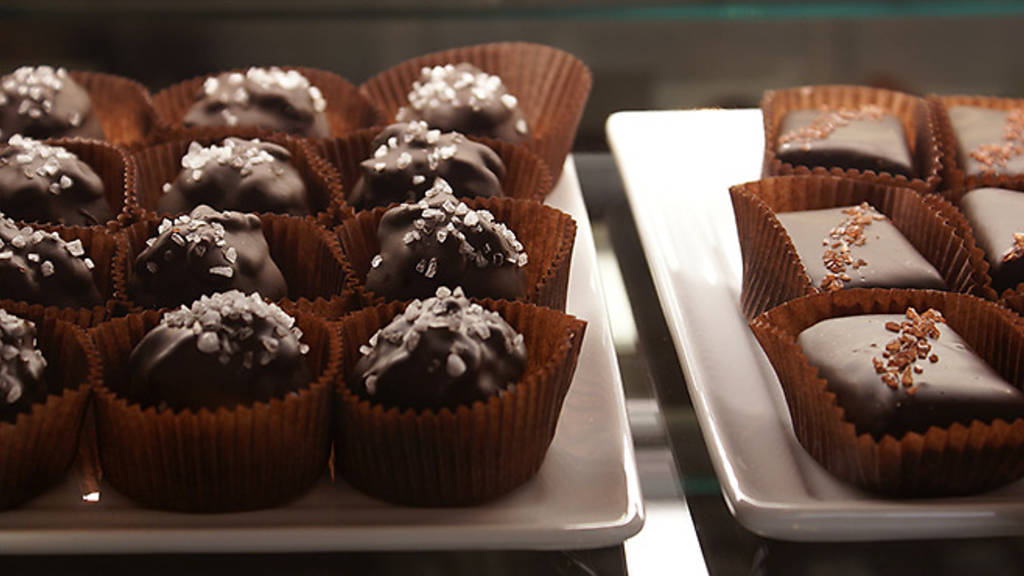 John Kelly Chocolates Shopping in Hollywood, Los Angeles