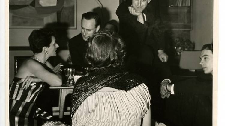 Opening Party at the ICA, Dover Street, December 1950. 