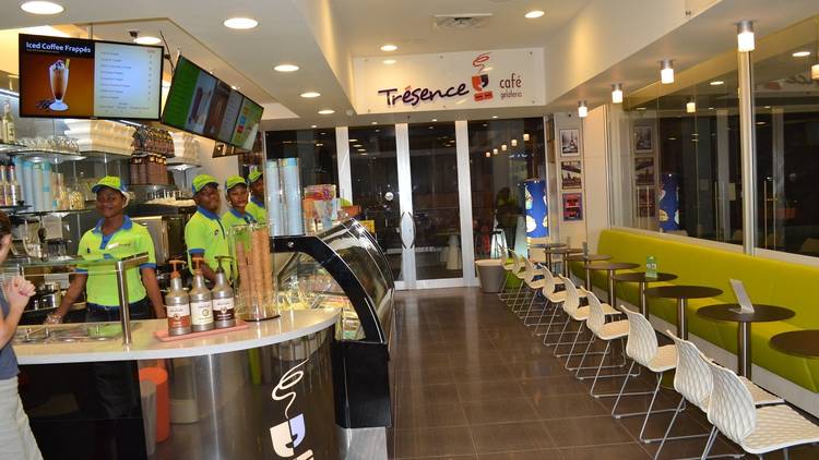 Tresence Café Gelateria, Accra, Ghana Tresence Café Gelateria, Accra, Ghana