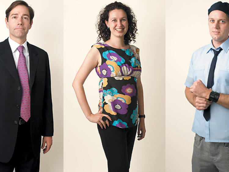 Left to right: Lincoln Ellis, Eva Penar and Stephen Westman