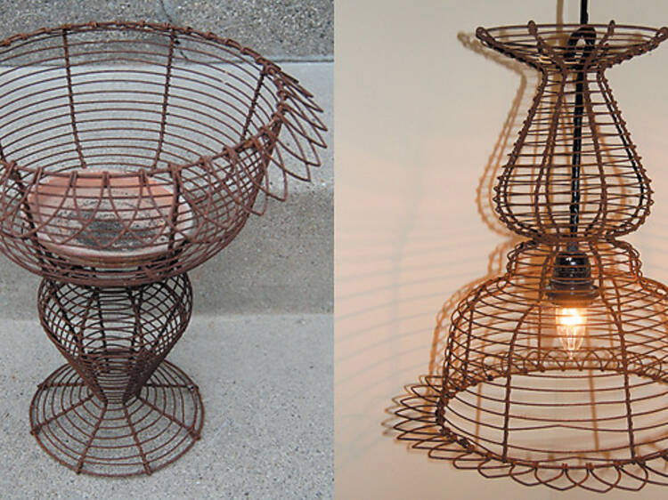 lightfixture - before and after