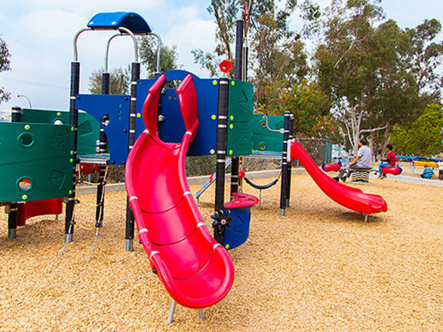 Outdoor Play Los Angeles  Culver City Park playground