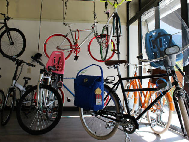 Creadores de bicis tomando café Creadores de bicis tomando café