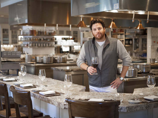 Scott Conant at Scarpetta