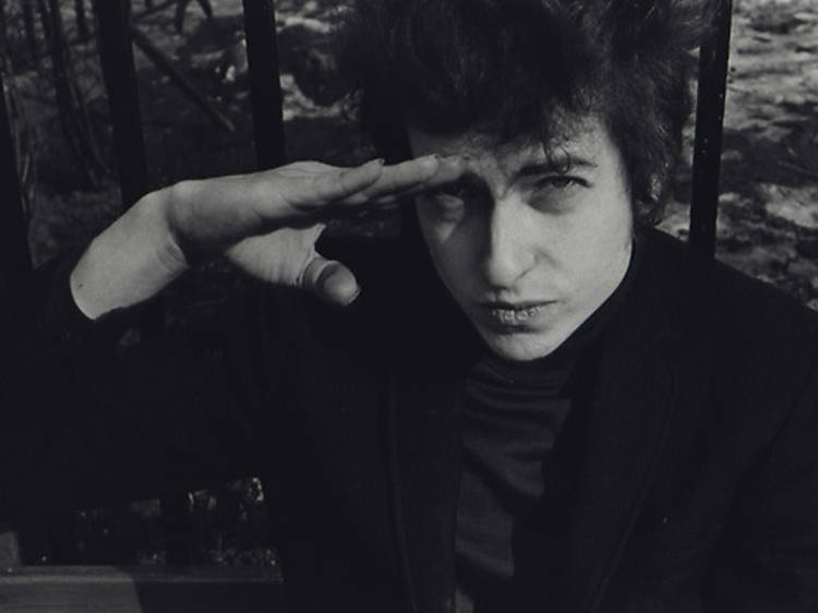 Bob Dylan, Sheridan Square Park, January 22, 1965