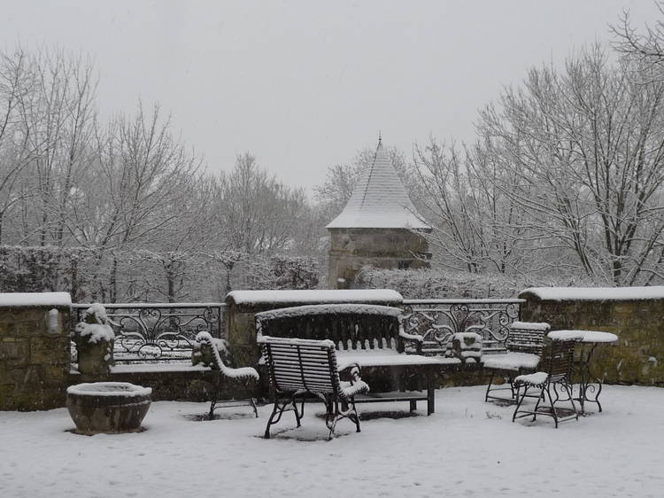 Terrasse hiver