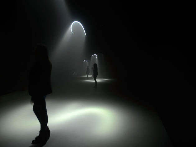United Visual Artists United Visual Artists (Installation of 'Momentum' at The Curve, Barbican Centre 2014)