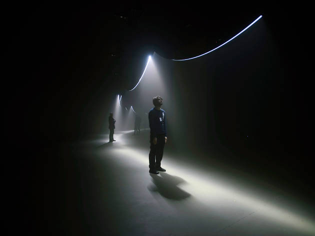 United Visual Artists United Visual Artists (Installation of 'Momentum' at The Curve, Barbican Centre 2014)