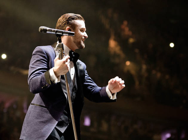 Justin Timberlake Justin Timberlake performs at Madison Square Garden on February 20, 2014.