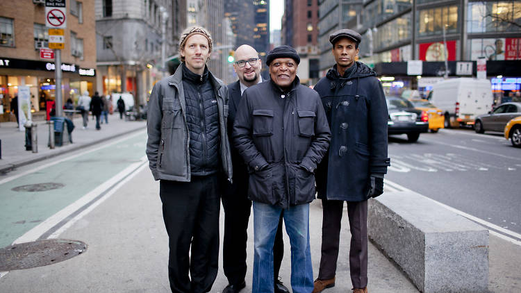 Left to right: Ben Street, Ethan Iverson, Billy Hart, Mark Turner