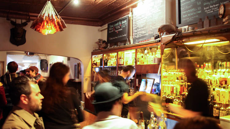 With craft beer and dancing, Maria's Packaged Goods is a favorite hangout in Bridgeport.