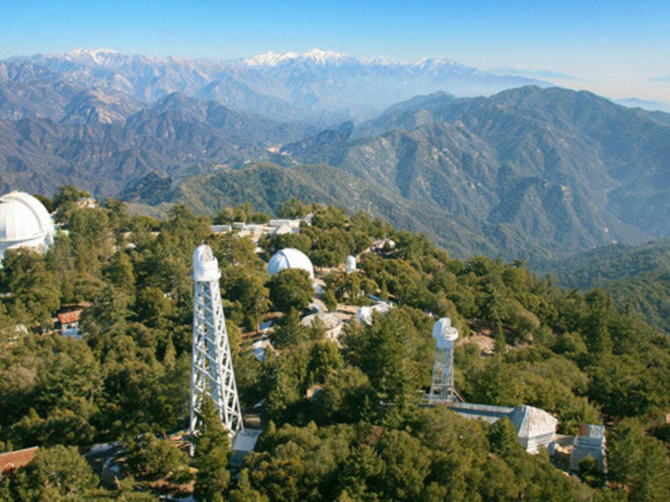 Chili dogs atop Mt. Wilson