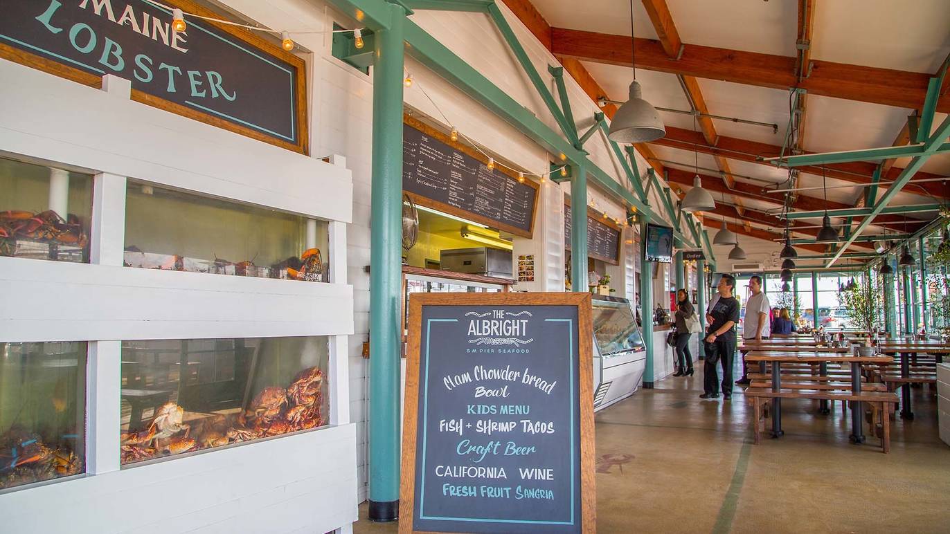 The Albright Restaurants in Downtown Santa Monica, Los Angeles