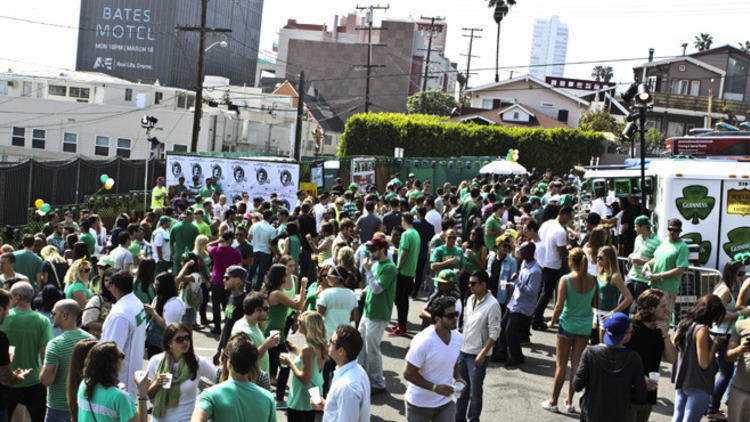 St. Paddy's Block Party.