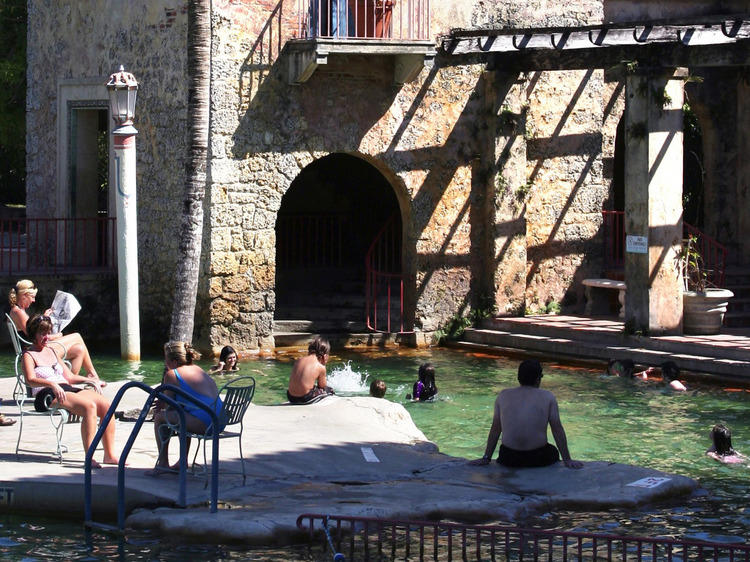 Take a dip in the Venetian Pool