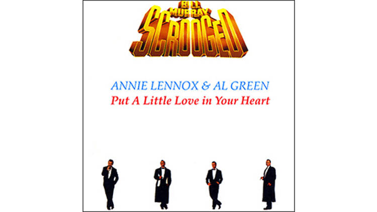 “Put a Little Love in Your Heart” by Annie Lennox & Al Green (Scrooged, 1988)