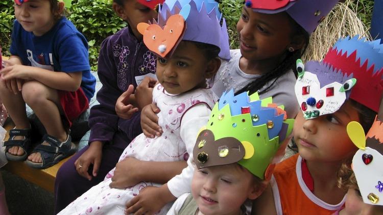 hats, kids, easter, geffrye museum, spring has sprung