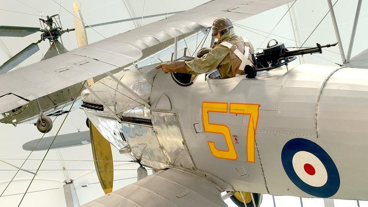 Experience a World War I air battle in the 4D Theatre at the RAF Museum