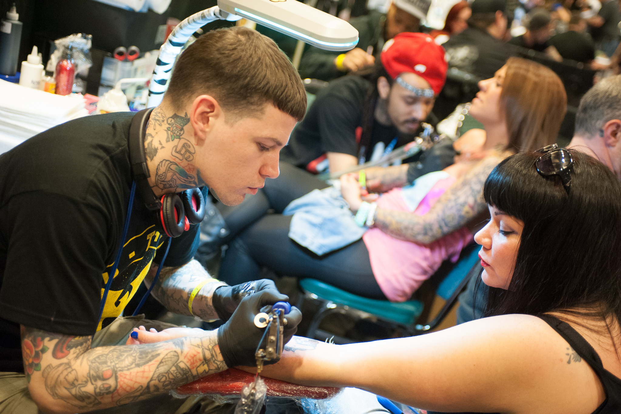 PHOTOS Head tattoos chest pieces and ink for days  PhillyVoice