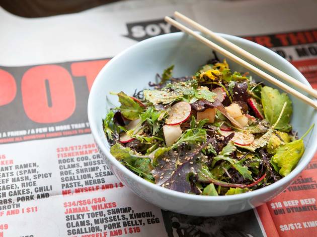The Kush Salad at Pot at The Line Hotel