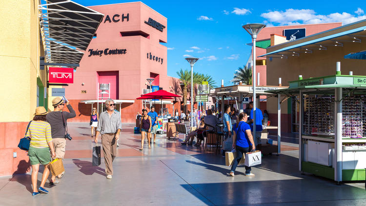 How to get to Las Vegas South Premium Outlets in Enterprise by Bus?