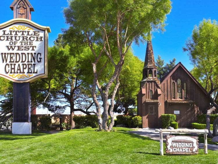 Little Church of the West Wedding Chapel, Downtown Las Vegas