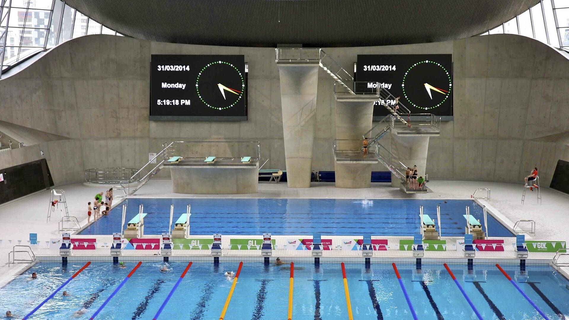 The London Aquatics Centre 