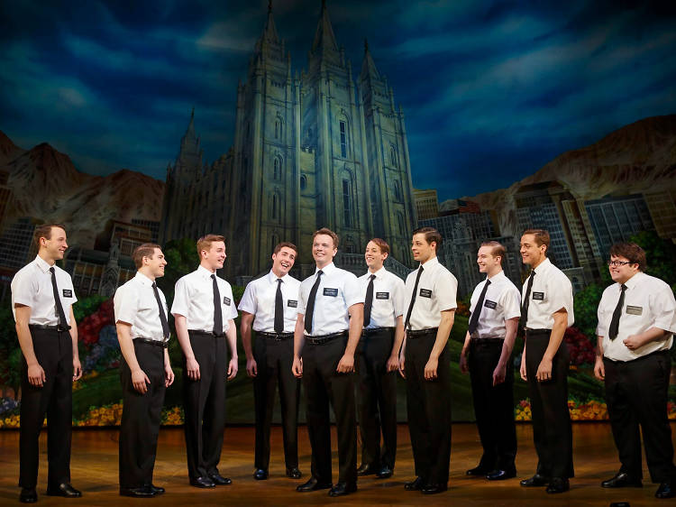 The touring cast of The Book of Mormon